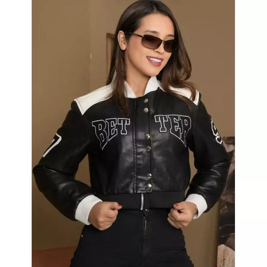 JAQUETA DE COURO BETTER ESTILOSA MODA BLOQUEIRA MODA GRINGA JAQUETA SHEIM