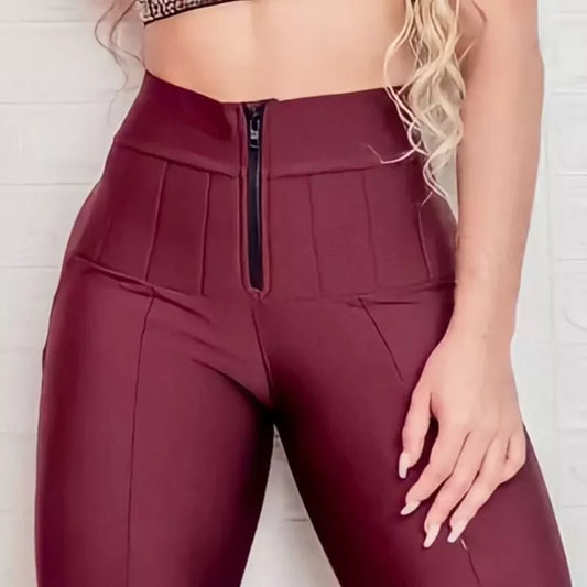 Calça Lipo Feminina Tecido Suplex Power Modeladora Legging
