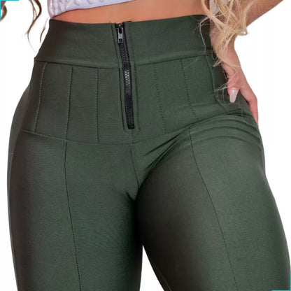 Calça Lipo Feminina Tecido Suplex Power Modeladora Legging