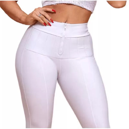 Calça Lipo Feminina Tecido Suplex Power Modeladora Legging