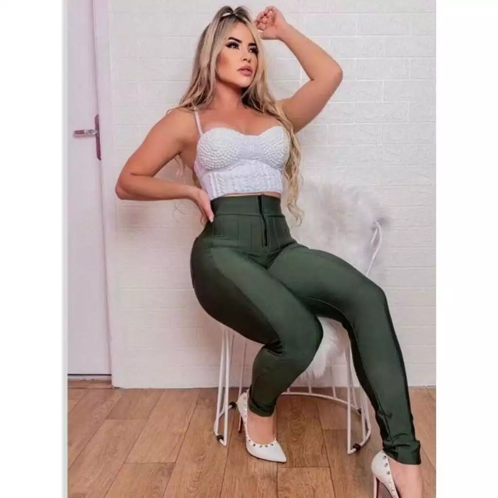 Calça Feminina Lipo Modeladora Justa - Skinny