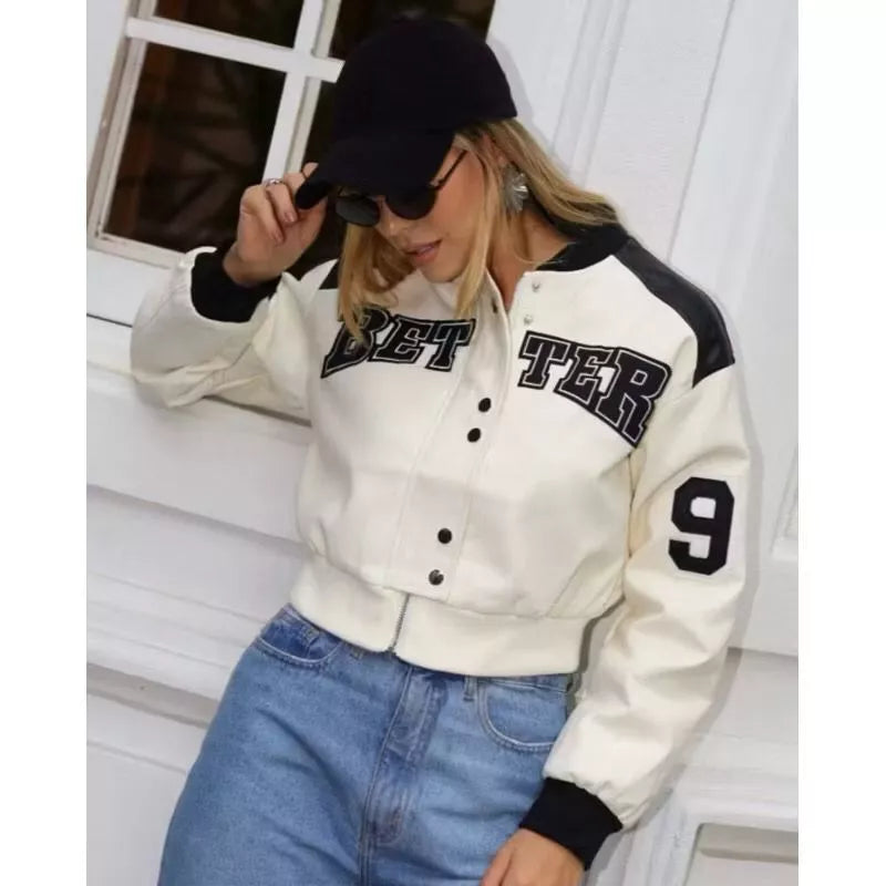 JAQUETA DE COURO BETTER ESTILOSA MODA BLOQUEIRA MODA GRINGA JAQUETA SHEIM