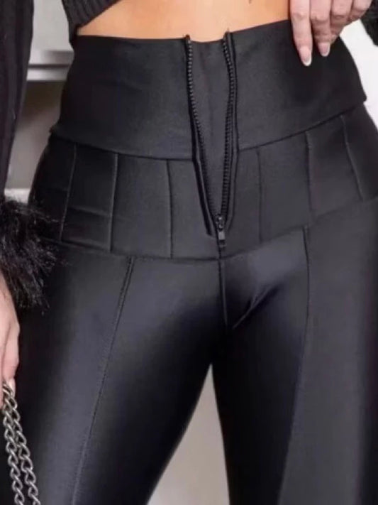 Calça Lipo Feminina Tecido Suplex Power Modeladora Legging