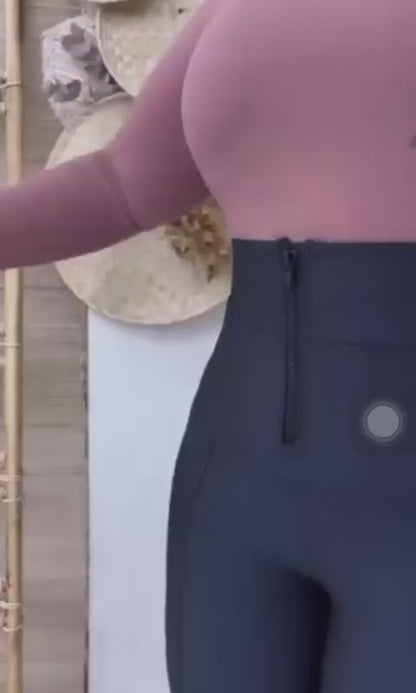 Calça Lipo Suplex Plus Size Feminina Cintura Alta